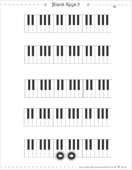 beginner piano theory worksheets